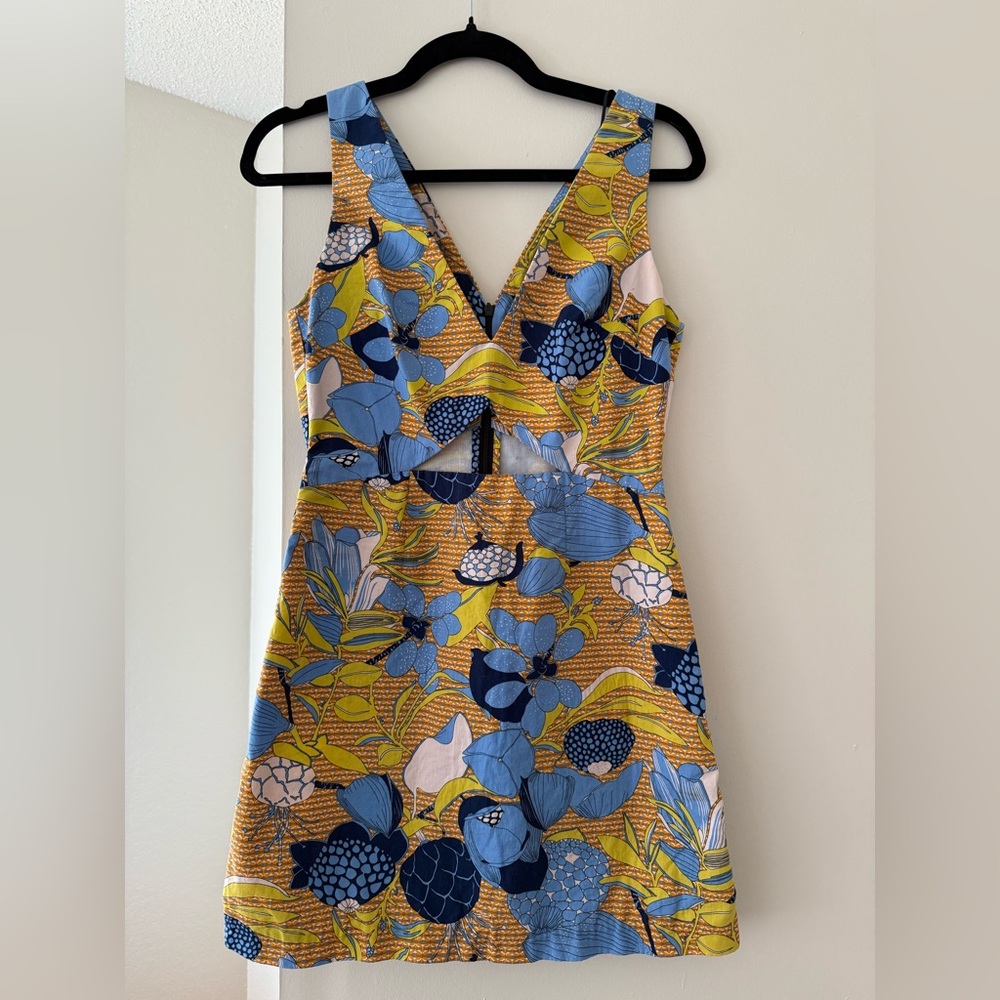 Zara Trafaluc Vibrant Patterned Dress